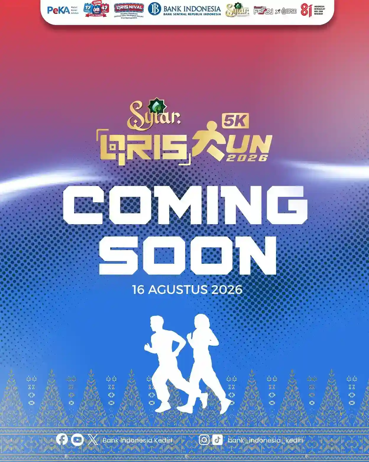 Syiar QRIS Run 2026 Poster